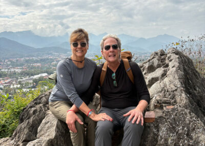 The world from Phousi Hill, Luang Prabang, Laos